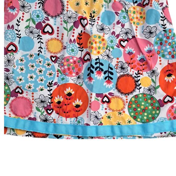 Hanna Andersson Girl's Blue Floral Pillowcase Dress Size 110 US 5 - Picture 3 of 6